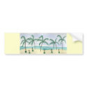 Hulas on the Beach Bumper Sticker bumper stickers
