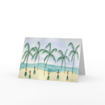 Hulas on the Beach Cards by ginyhogan Hulas on the Beach Cards