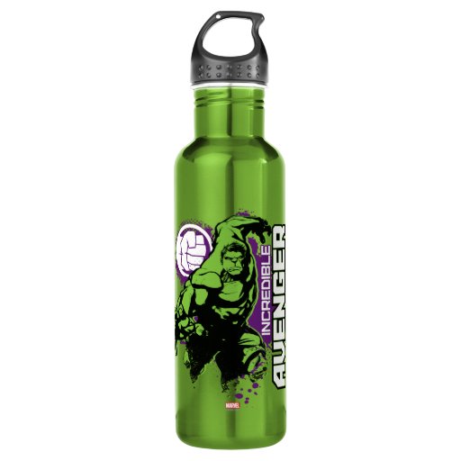 Hulk Incredible Avenger Water Bottle Zazzle