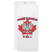 Hull Polish Canadian Leaf rack cards by PolishCanadian Hull Polish Canadian Leaf rack cards