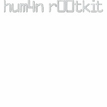 hum4n r00tkit embroidered hoody