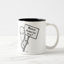 Human Abductee 1947...Take me to your leader Mug