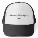 Human Alien Hybrid Trucker Hat