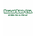 Human Bird Gym Kid's T-Shirt by MenagerieMayhem Human Bird Gym Kid's T-Shirt