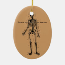 Human Body Chart Ornament