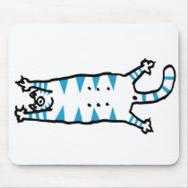 human-cats-2b-blue mousepads by takingtheshot human-cats-2b-blue mousepads