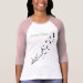 Ladies 3/4 Sleeve Raglan (Fitted)
