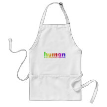 Human - Everything else is irrelevant Aprons