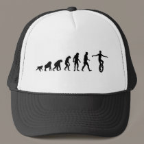 Human Evolution: Mountain Unicycling Hat