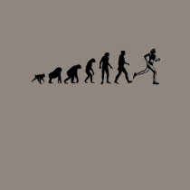 Human Evolution: Women Runner T-Shirt