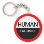 Human Facsimile Key Chains