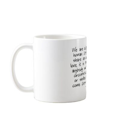 'Human Family' Coffee Mug by MamaSaysOm