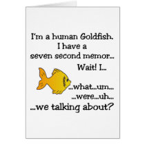 Human Goldfish cards by imonlysayin Human Goldfish cards