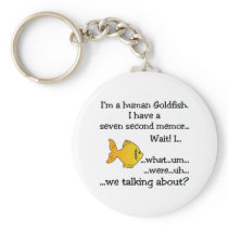 Human Goldfish Keychain