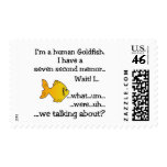 Human Goldfish Postage