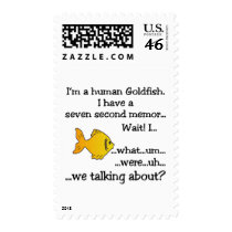 Human Goldfish Postage