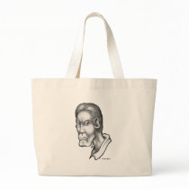 Human Head: Glare Tote Bags