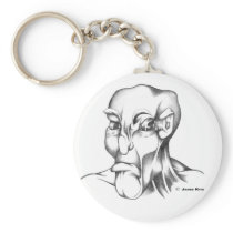 Human Head: Grumpy - WB Keychains