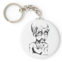 Human Head: Sigh - WB Key Chain