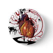 Human Heart buttons by CrazyGear Human Heart buttons