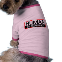 Human In Training pet clothing by ToucanIsland Human In Training pet clothing