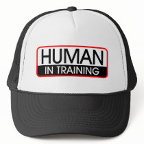 Human In Training hats