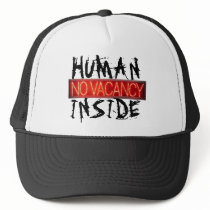 HUMAN INSIDE No Vacancy hats