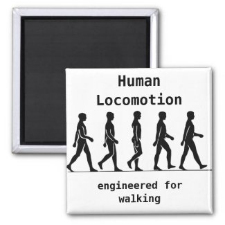 Human Locomotion magnet