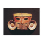 Human mask, from Teotihuacan Post Card