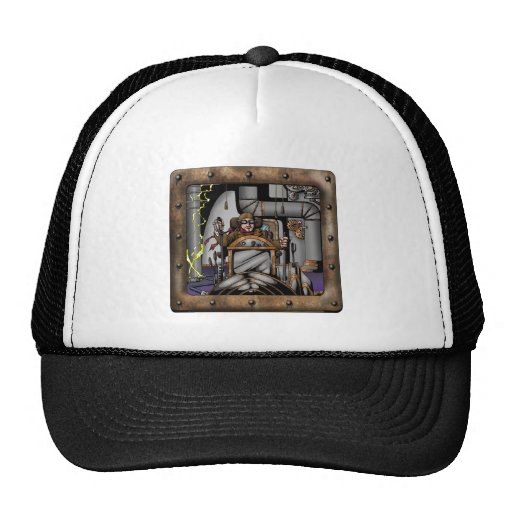 Human Mecha -- Steampunk Mesh Hat