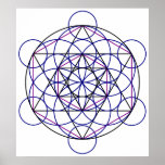 Human Merkaba Energy Field from our 7 Chakras Print