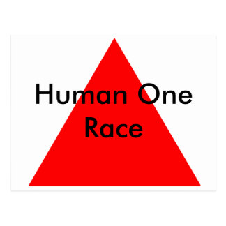 we are all one human race