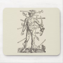 Human Pincushion mousepads