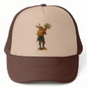 Human Rabbit With GIANT CARROT ! hats