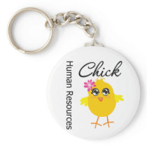 Human Resources Chick Key Chains