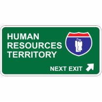 Human Resources Next Exit photo sculptures by whatitis Human Resources Next Exit photo sculptures