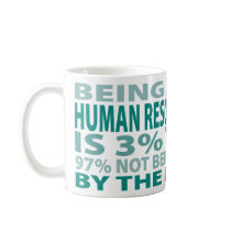 Human Resources Person 3% Talent mugs