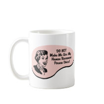 Human Resources Person Voice mugs