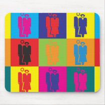 Human Resources Pop Art mousepads