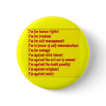 Human rights buttons by Cactus42 Human rights buttons