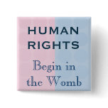 "Human Rights" Pins