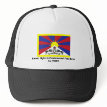 Human Rights & Fundamental Freedomsfor TIBET hats