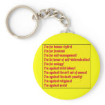 Human rights key chain