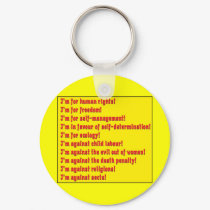 Human rights keychains