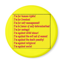 Human rights magnets by Cactus42 Human rights magnets