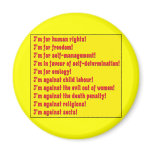 Human rights magnets