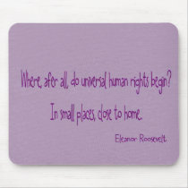 Human Rights Mouse Pad mousepads