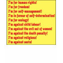 Human rights t-shirts