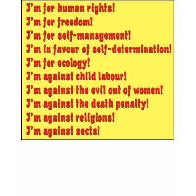 Human rights t-shirts by Cactus42