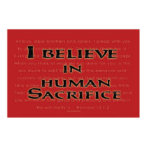 Human Sacrifice posters by crosseyed Human Sacrifice posters